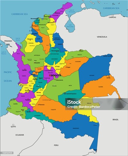 Mapa Colombia ajustado